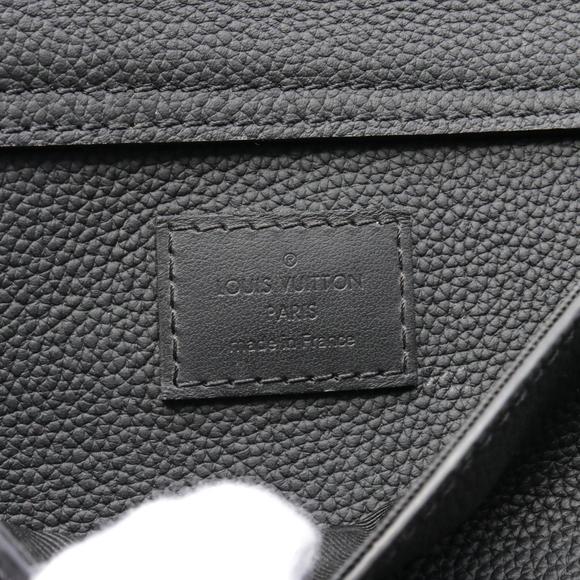 Louis Vuitton Bum Bag NV Waist Body Grain Leather Aerogram Men's Black M57081 - Picture 5 of 8